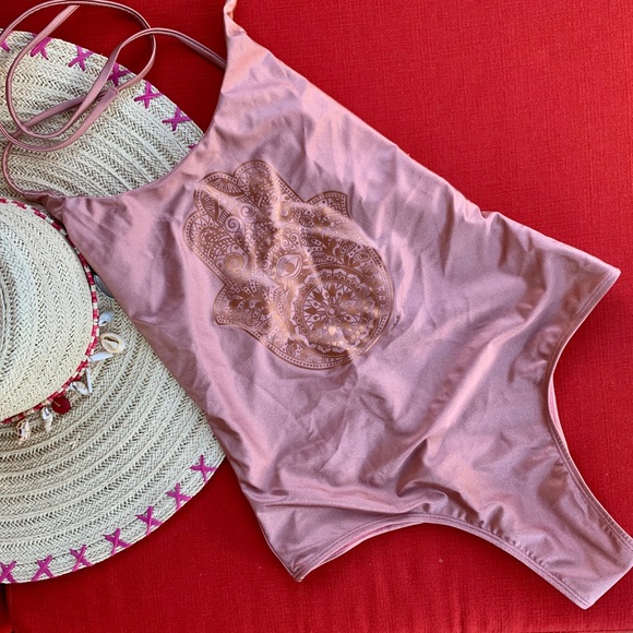 NWOT • SPIRITUAL GANGSTER • HAMSA ONE PIECE - Picture 6 of 8